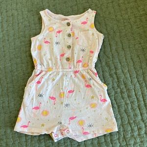 Egg 12 month romper